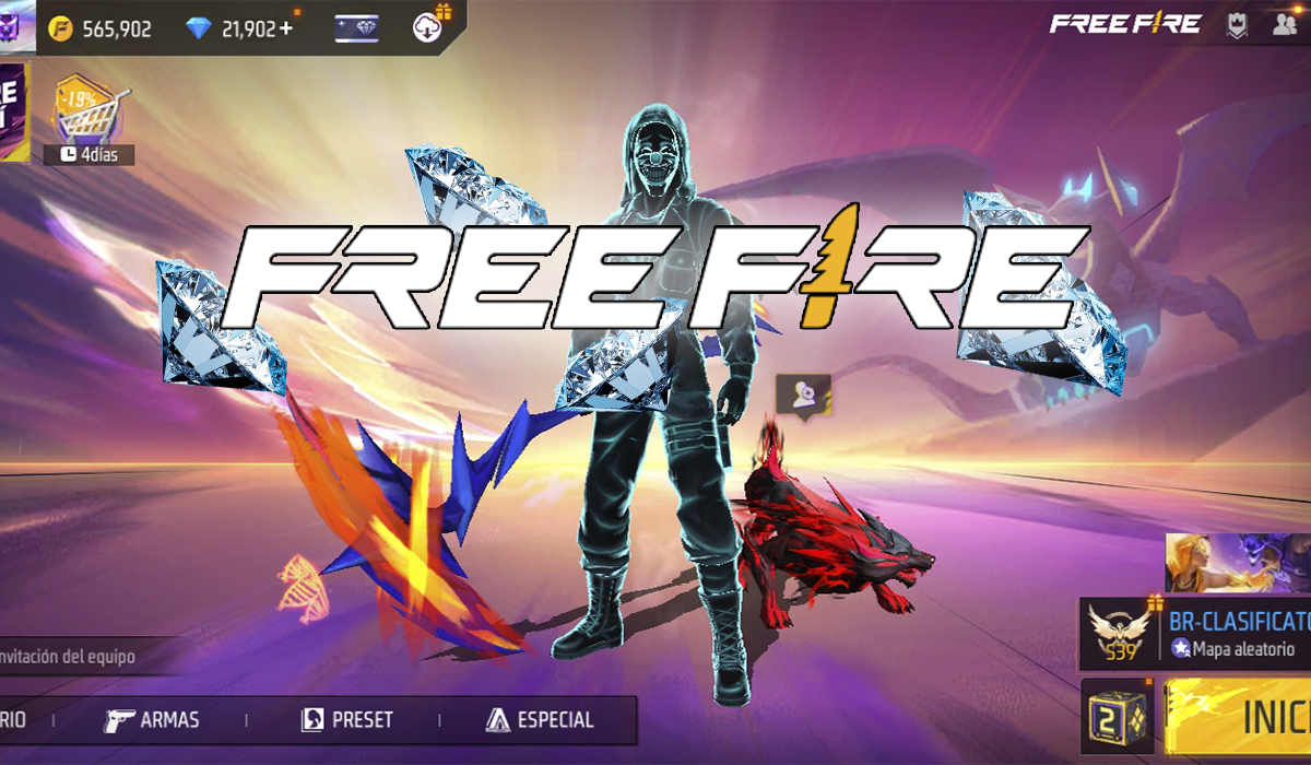 Diamantes gratis en Free Fire