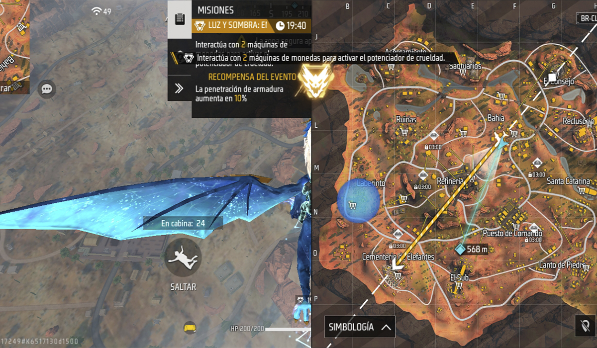 Estrategias de supervivencia en Free Fire: lugar de aterrizaje